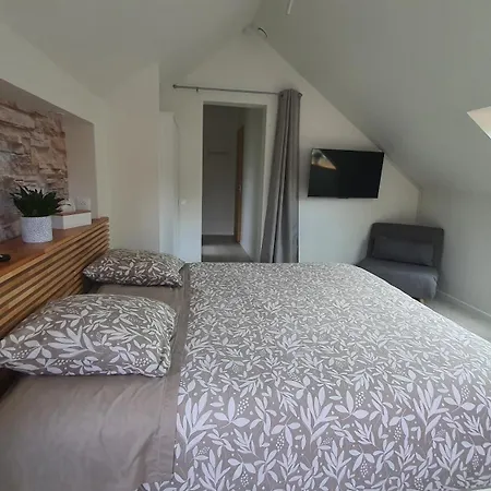 Nocleg ze śniadaniem Au Fil De L'eau La Chapelle-Saint-Aubin